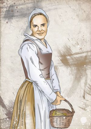 Artist's concept of Élisabeth Aubert