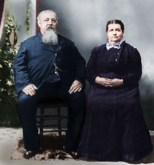 Lazare Côté and Clarice Bergeron
